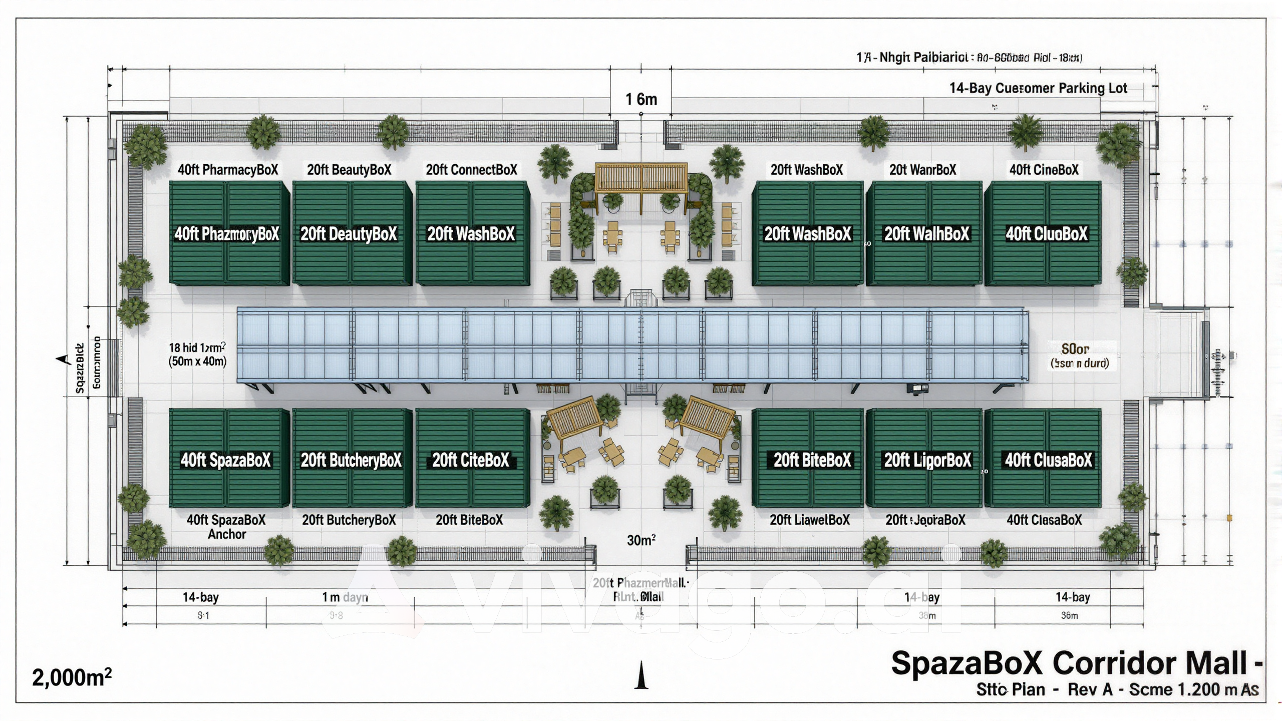 Corridor Mall site plan sheet 3